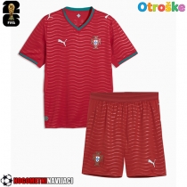 Otroške Nogometnih dresov Portugalska Domači SP 2026 Kratki rokavi (+ hlače)